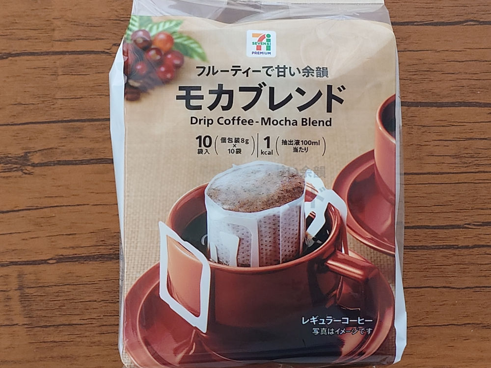 セブンイレブン モカブレンド パッケージ 表