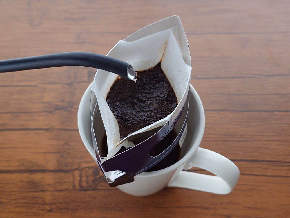 セブンイレブン THE COFFEE ORIGINAL BLEND 過程