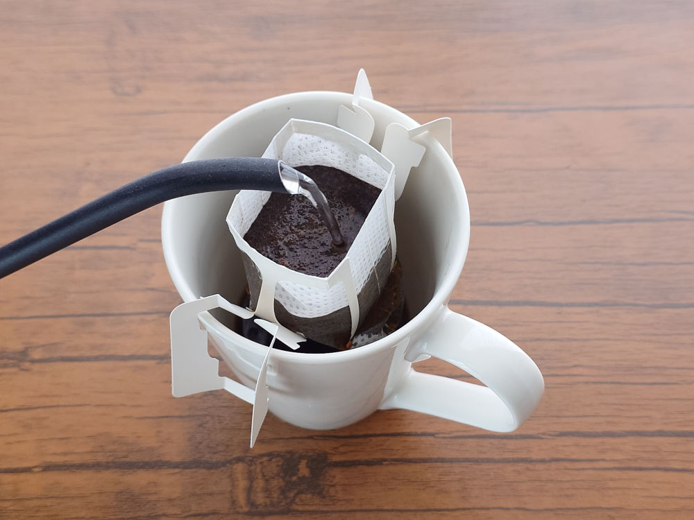 匠のドリップコーヒー リッチブレンド 過程