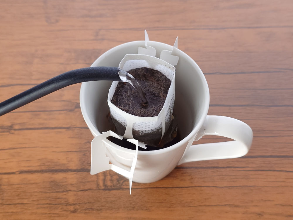 匠のドリップコーヒー スペシャルブレンド 過程