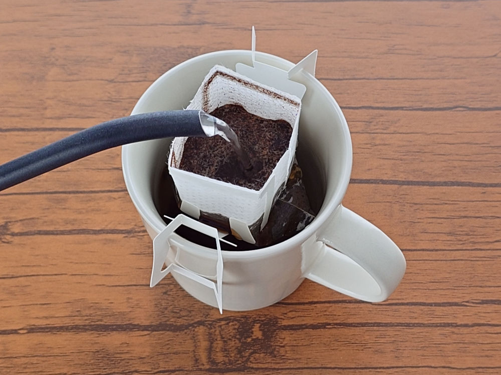 ドリップコーヒーファクトリー お試し！5種アソート 過程