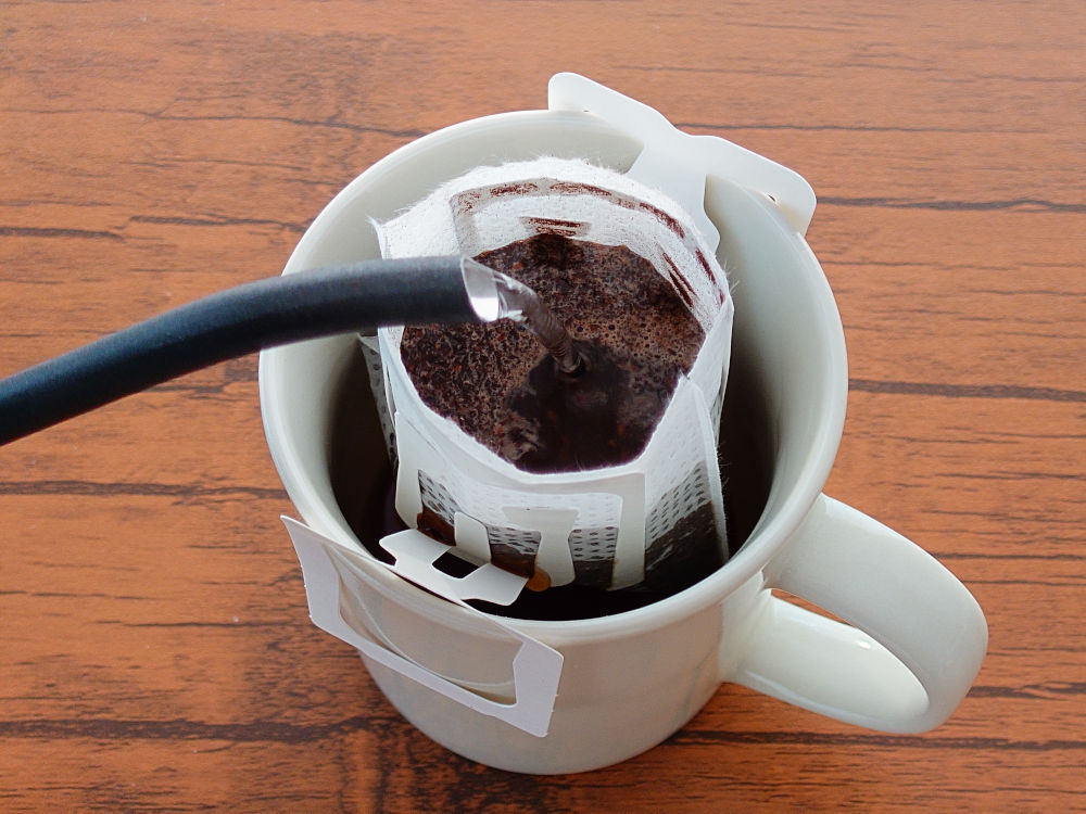 おいしいカフェインレスコーヒー 過程